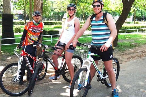 Chiang Mai Cykling & Flodkajak : Mild spänning i en frodig dal