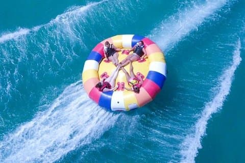 The Twister Tubing Ride - Corfu Sidari Watersports