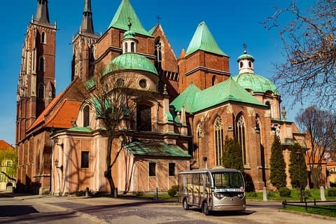 2-timers privat elbiltur med guide, Wroclaw