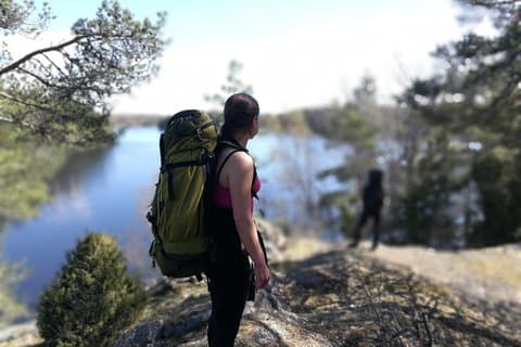 Stockholm Nature Hiking med Campfire Lunch & Svensk Fika