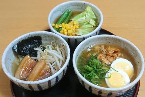 Tre typer Ramen matlagingskurs i Osaka