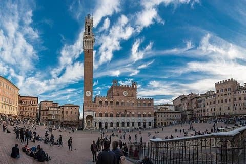 Siena och San Gimignano Toscana privat dagstur från Rom