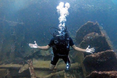 Scuba Diving in Unawatuna