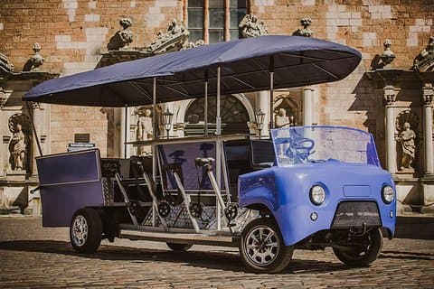 1 timmes partycykling i Gamla stan i Riga