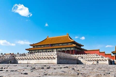 Pekings förbjudna stad med särskild visning av skattgalleriet och murarna vid Badaling