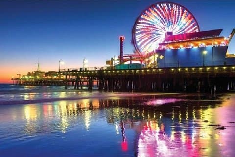 Excursão turística de Los Angeles dos hotéis de LAX