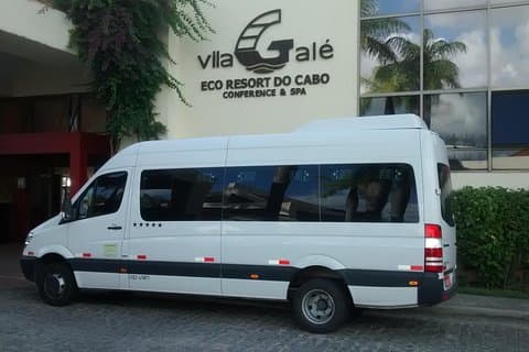 Traslado de partida do Cabo de Santo Agostinho para o Aeroporto de Recife