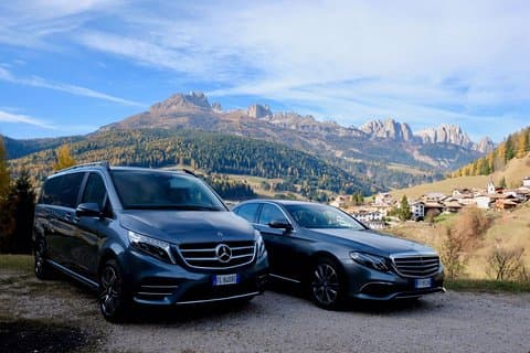 Privat transfer från Venedigs flygplats till Cortina med klass E