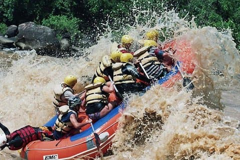 Wildwasser-Rafting auf dem Padas River ab Kota Kinabalu (Stufe 3 und 4)