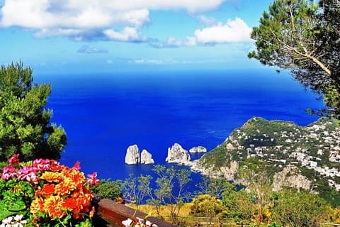 Excursión privada de un día a Capri con excursión privada en barco desde Roma