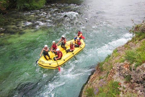 Il miglior rafting sul fiume Sava a Bled
