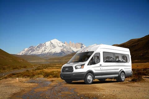 Transporte Compartido de Puerto Natales à Lago Grey (RT ou OW)