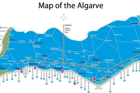 Privat transfer till Algarve eller Porto distrikt från eller till Lissabon
