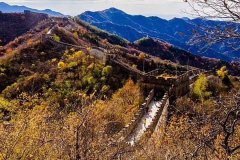 Privat överföring till Mutianyu Great Wall från Tianjin City