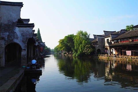 Excursión privada de un día a la antigua ciudad del agua de Nanxun desde Shanghai