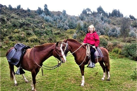 Horse Riding Chacan Mountain And Temple Of The Moon