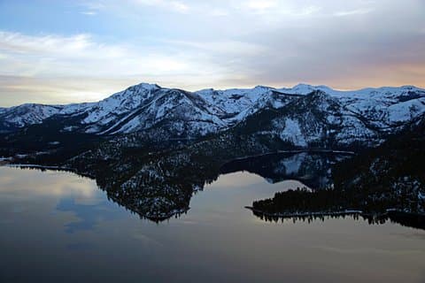 Emerald Bay Helikoptertur i Lake Tahoe