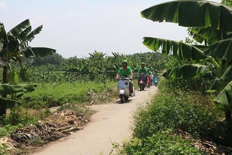 Hoi An Vespa-plattelandstour - eilanden en landelijke dorpen 5 uur