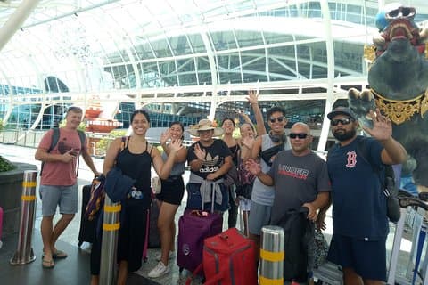 Privat Afgang Transfer: Ubud Område til Ngurah Rai International Airport