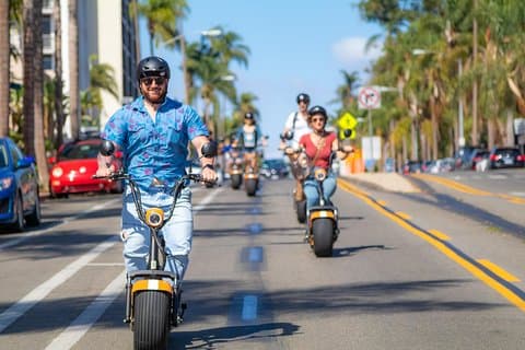 2 timers GPS-selvguidet scootertur: Downtown & Balboa Park