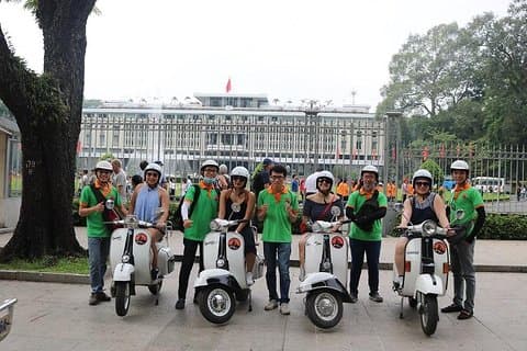 Saigon Vespa City Tour 2,5 heures