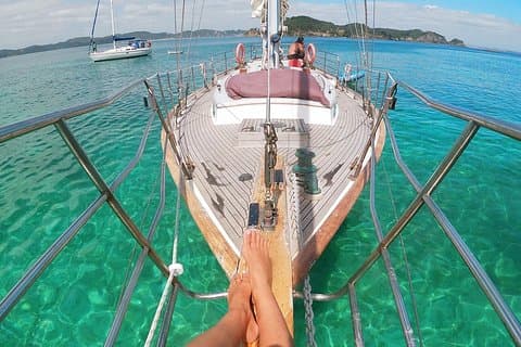 Heldags Bay of Islands-tur med Vigilant Yacht Charters