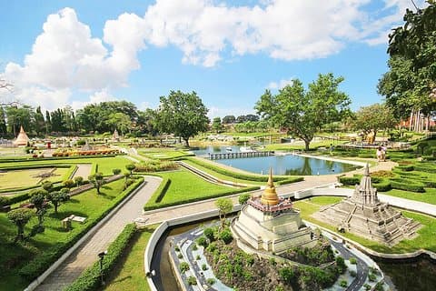 Mini Siam Miniature World Admission with Roundtrip Transfer from Pattaya