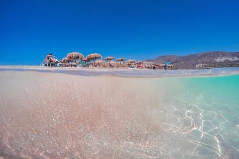 Plage d'Elafonisi - Visite privée aux sables roses depuis La Canée