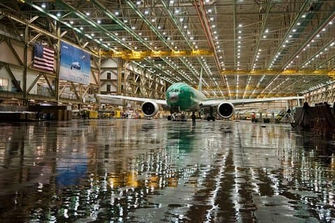 Boeing Factory Tour med guidet transport fra Seattle