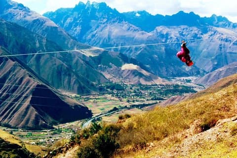Halv dags Zipline Trip i Cusco