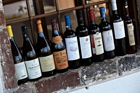Privat Santorini vinresa med 12 vinprovningar och lunch