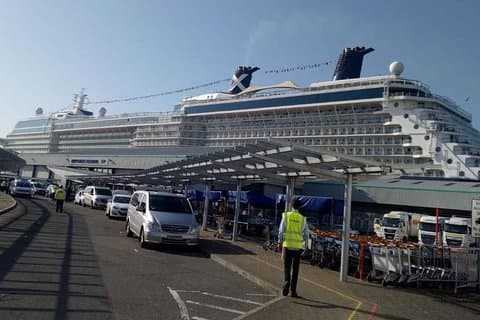 Pendeldienst van Londen en Heathrow naar de cruiseterminals van Southampton
