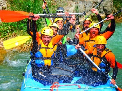 Rafting af hvidt vand