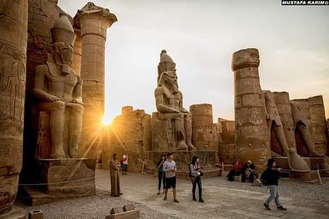 Visite privée : pyramides de 7 nuits et croisière sur le Nil + vols du Caire