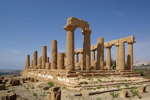 Villa Romana Del Casale i Piazza Armerina och Templet i Agrigento
