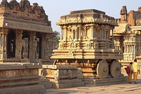 Hampi storslåede ruiner fra Goa