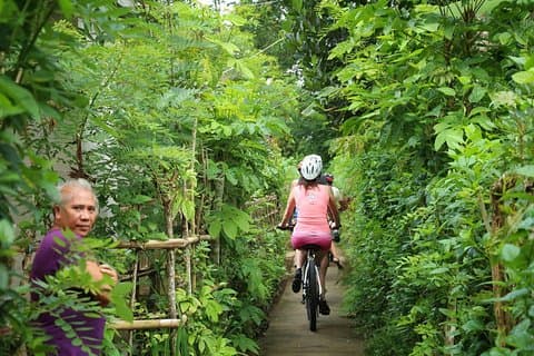 Sykkeleventyr på landsbygda på Bali