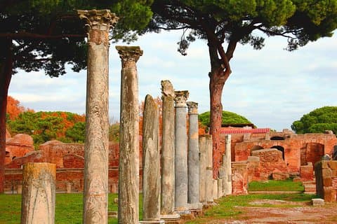 Visite semi-privée d'Ostia Antica au départ de Rome