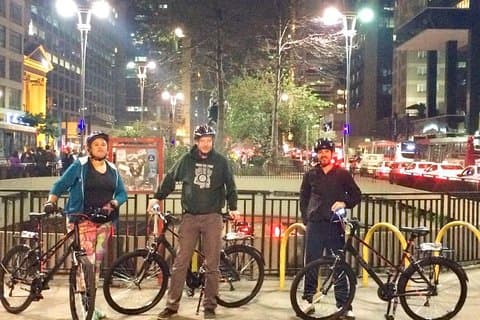Fahrradtour durch die Uptown-Gegend von São Paulo