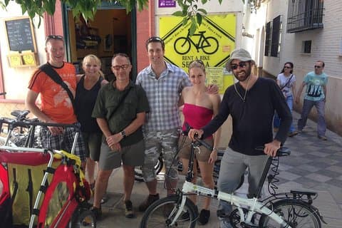 Recorrido en bicicleta por la ciudad de Sevilla