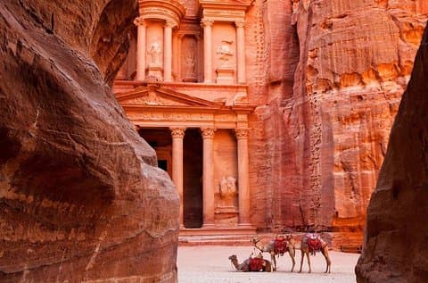 Viagem Privada em Petra, incluindo o Mar Morto em Amã