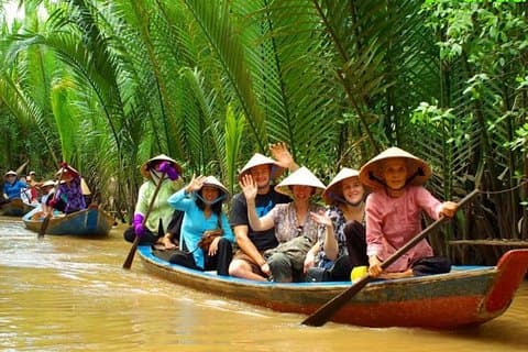 Mekong Delta Adventure Day Tours inkludert henting, måltider
