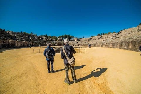 Tour della città romana di Italica da Siviglia