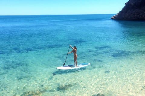 Stand Up Paddle in Marine Sanctuary
