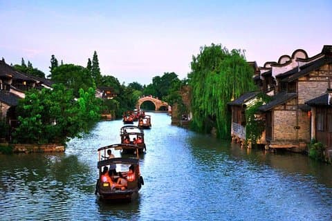Wuzhen Ancient Water Town Fantastisk privat dagstur från Hangzhou