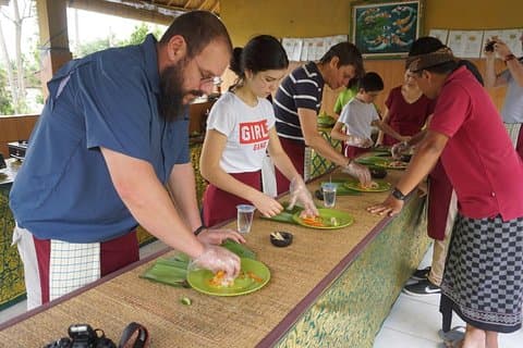 Balinese-traditioneller Lebensmittelkochkurs mit Ubud Monkey Forest und SPA