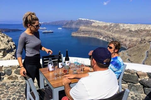 Santorini Winery Tour in kleiner Gruppe