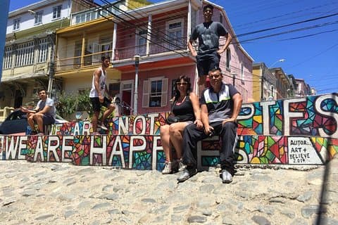 Desde el Puerto de Valparaíso al Aeropuerto/Hotel de Santago: Visite Valparaíso