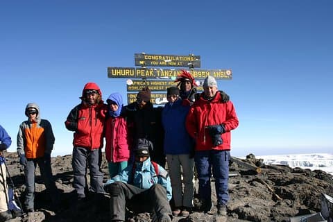 Rongai Route 6 Days 5 Nights/Kilimanjaro climb
