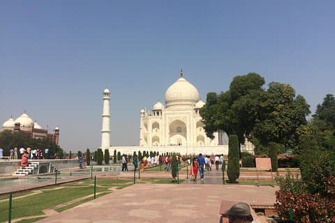 Taj Mahal-dagstur fra Mumbai Via Delhi Ekskluder flybillett